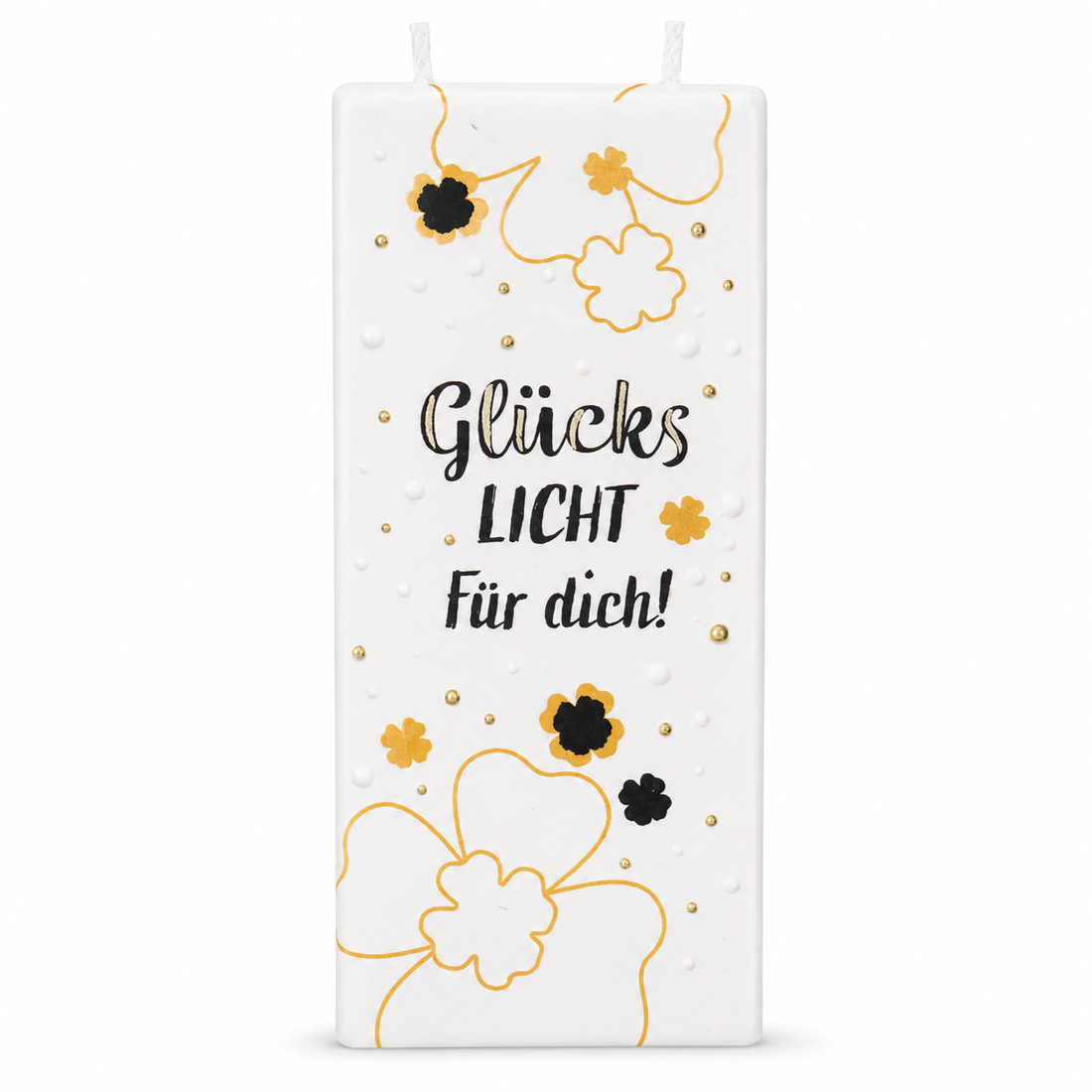Flachkerze Glücks Licht