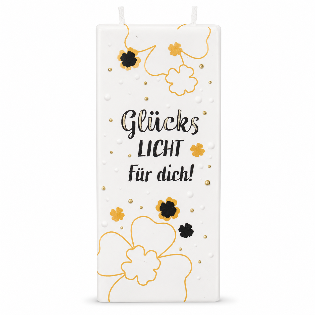 Flachkerze Glücks Licht