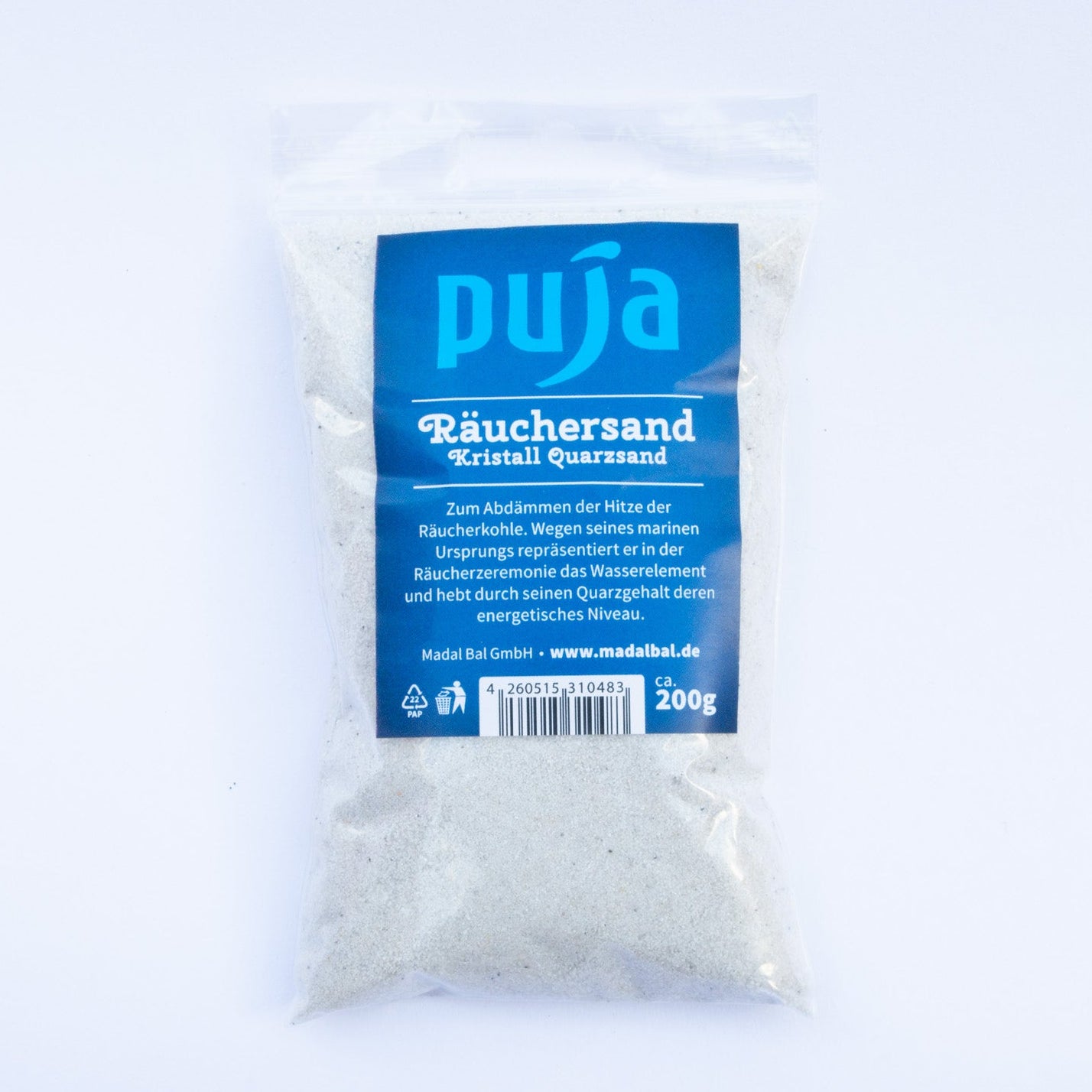 Räuchersand<br>Kristall Quarzsand