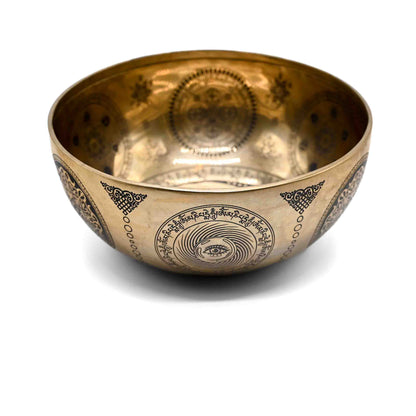 Bol chantant gravé – 24,5 cm