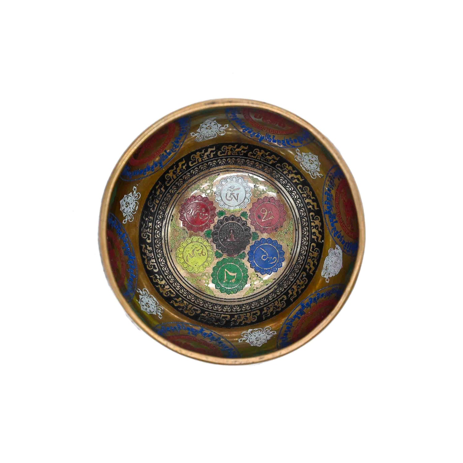 Bol chantant gravé en couleur – 12 cm