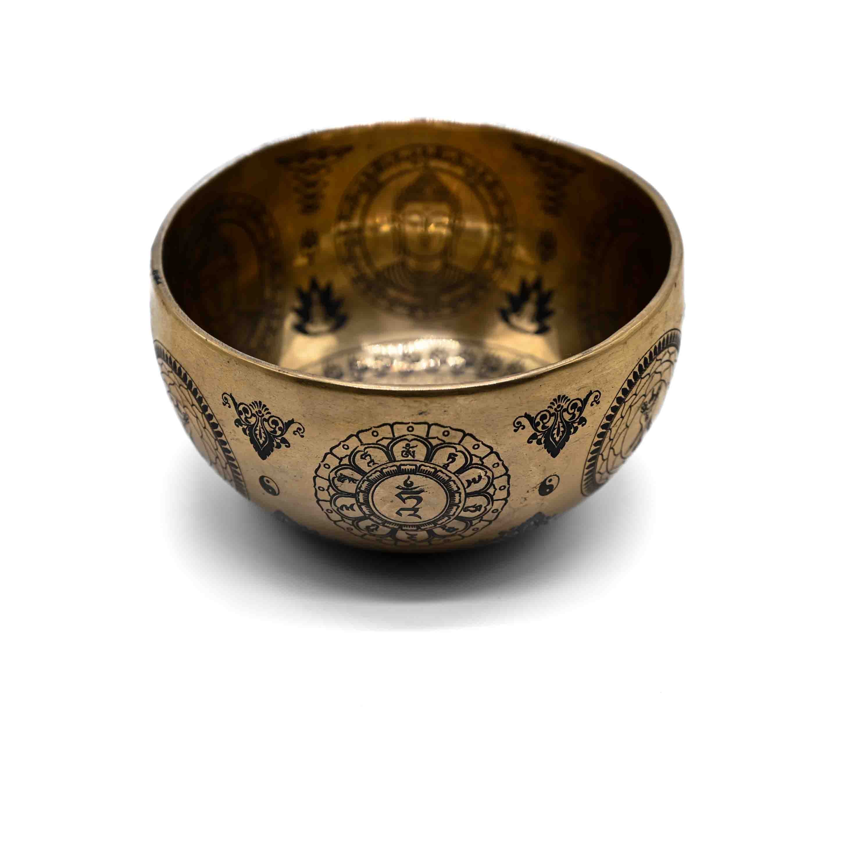 Bol chantant gravé – 15,5 cm