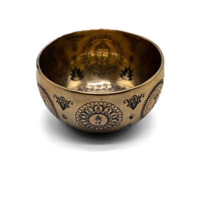 Bol chantant gravé – 15,5 cm