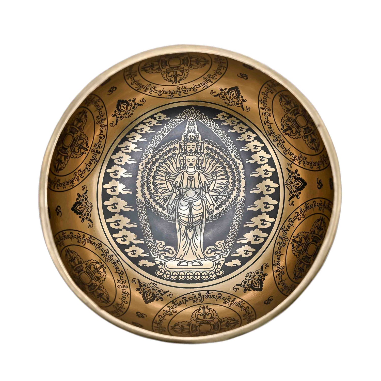 Bol chantant gravé – 20 cm