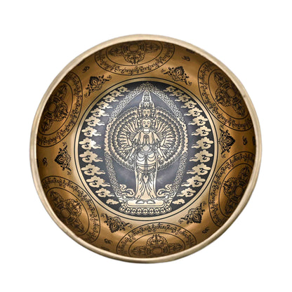 Bol chantant gravé – 20 cm