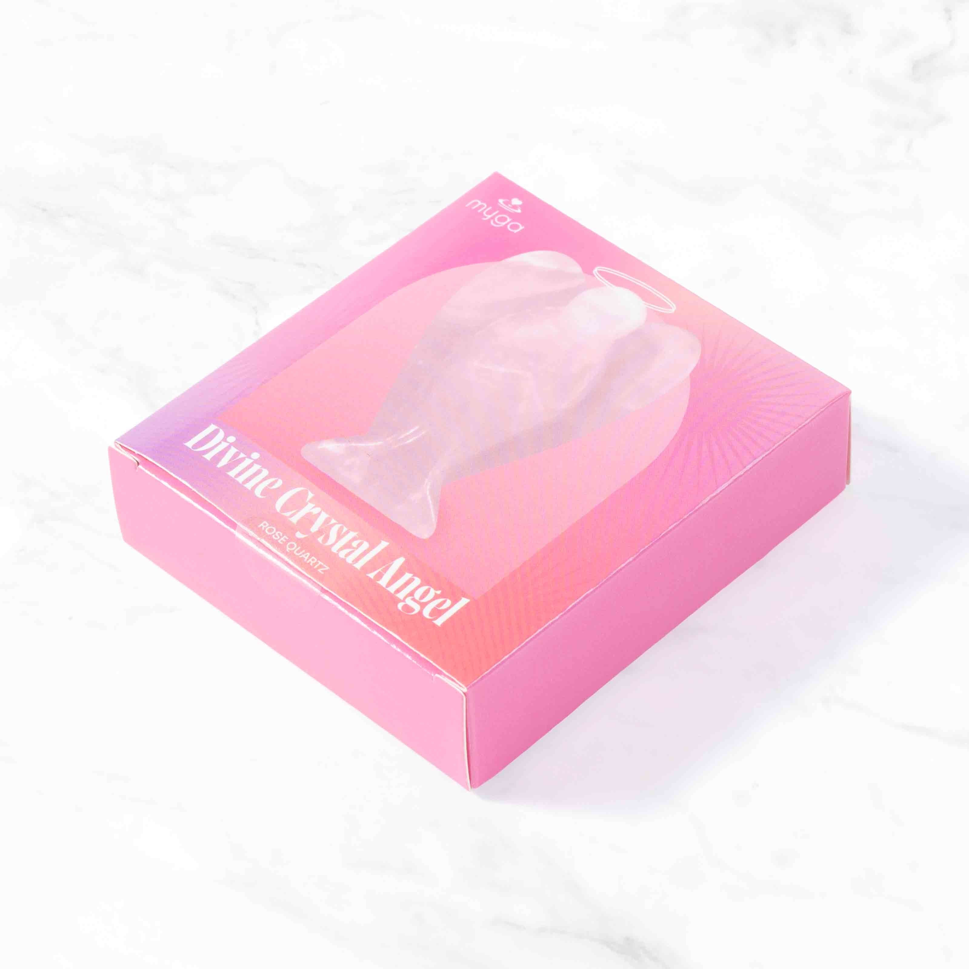 Angelo della pietra preziosa – Quarzo rosa