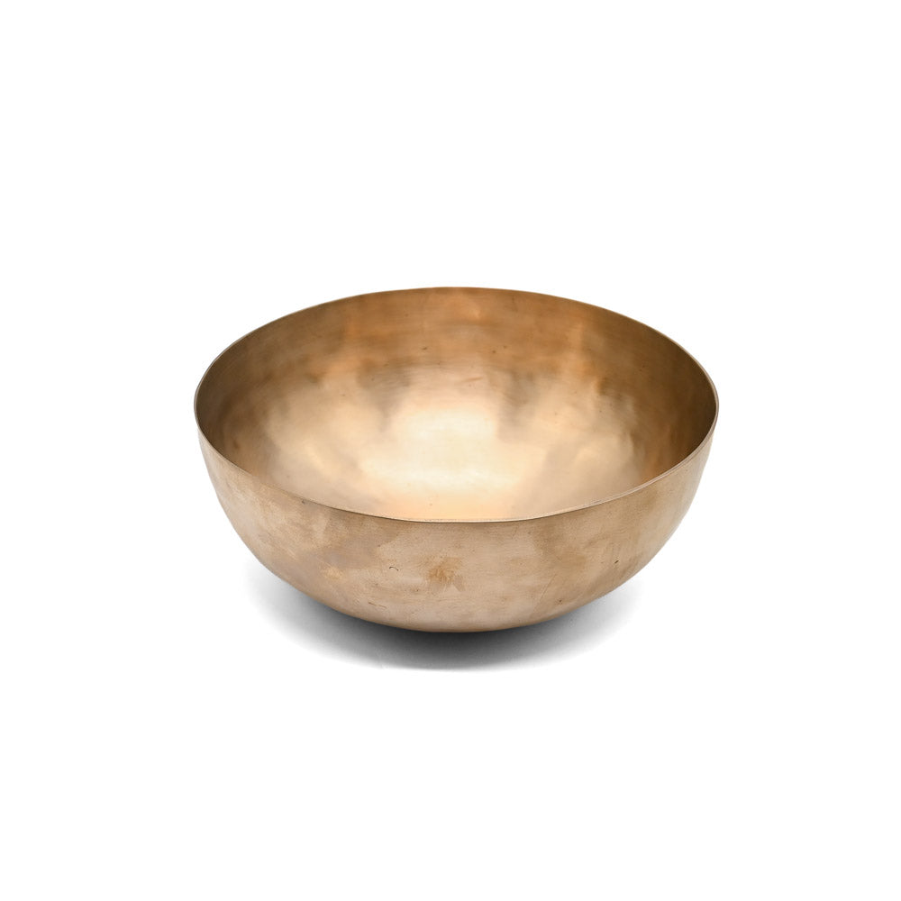 Klangschale Gold matt