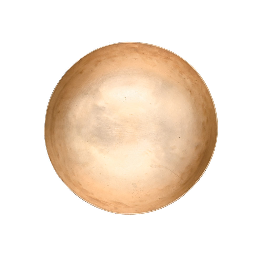 Klangschale Gold matt
