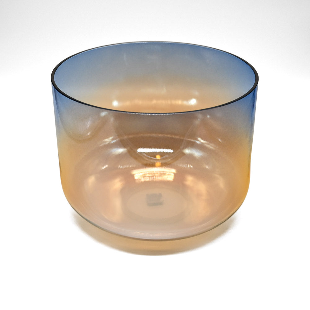 Golden Sky Kristallklangschale Gold Blau Ø 25.5 cm