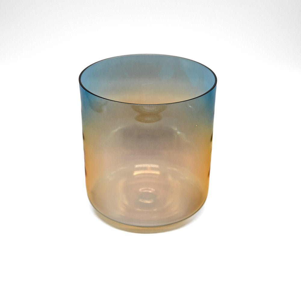 Golden Sky Kristallklangschale Gold Blau Ø 17.5 cm