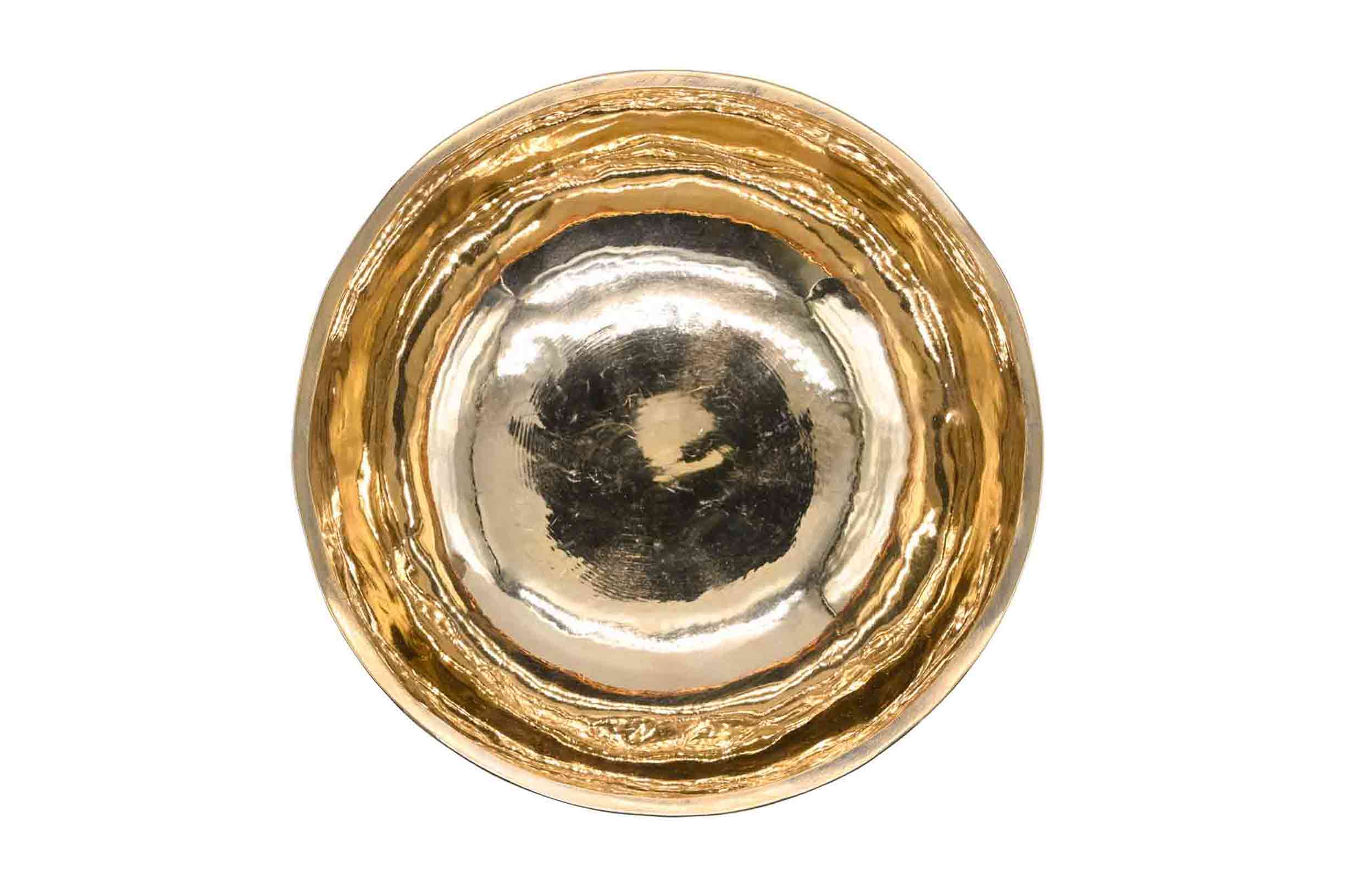 Campana tibetana incisa scura – 23,5