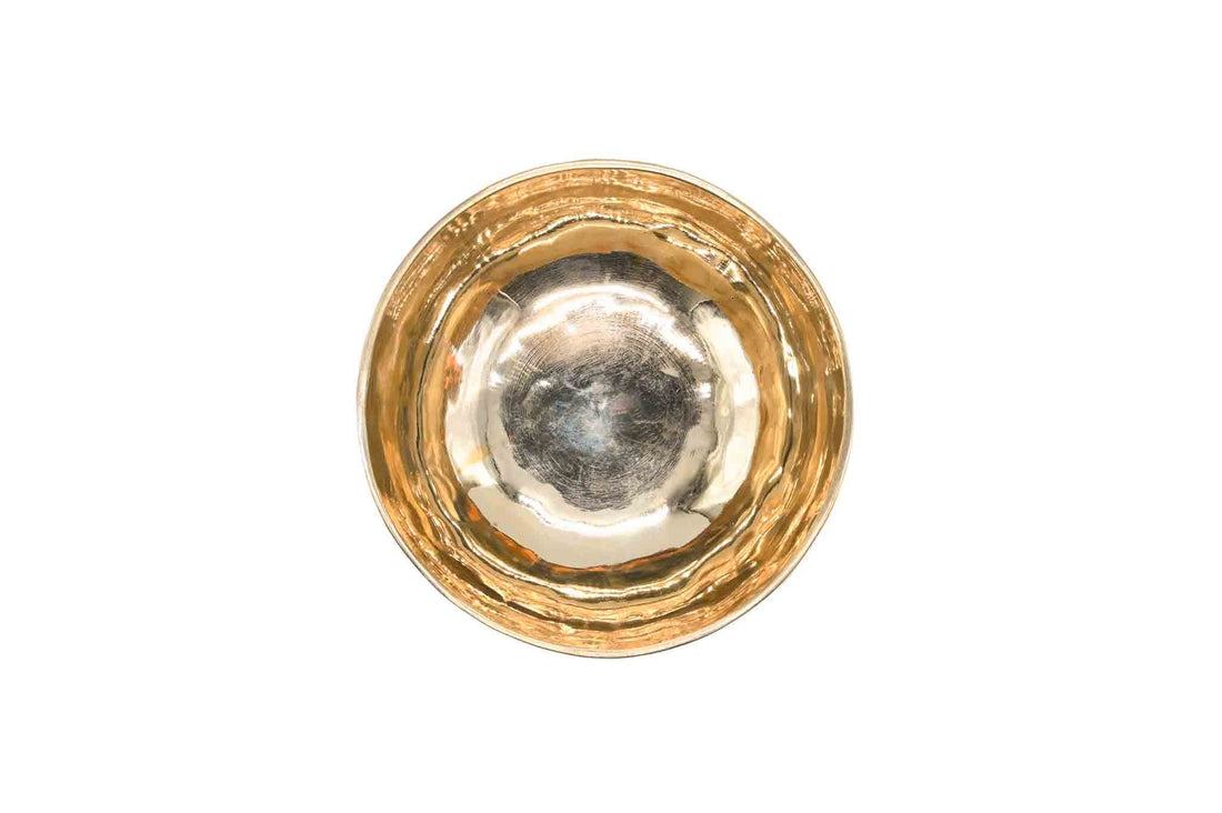 Bol chantant doré/brillant – 14,5 cm