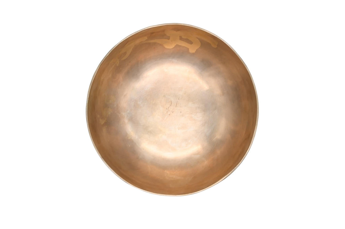 Bol chantant doré/mat – 15,5 cm