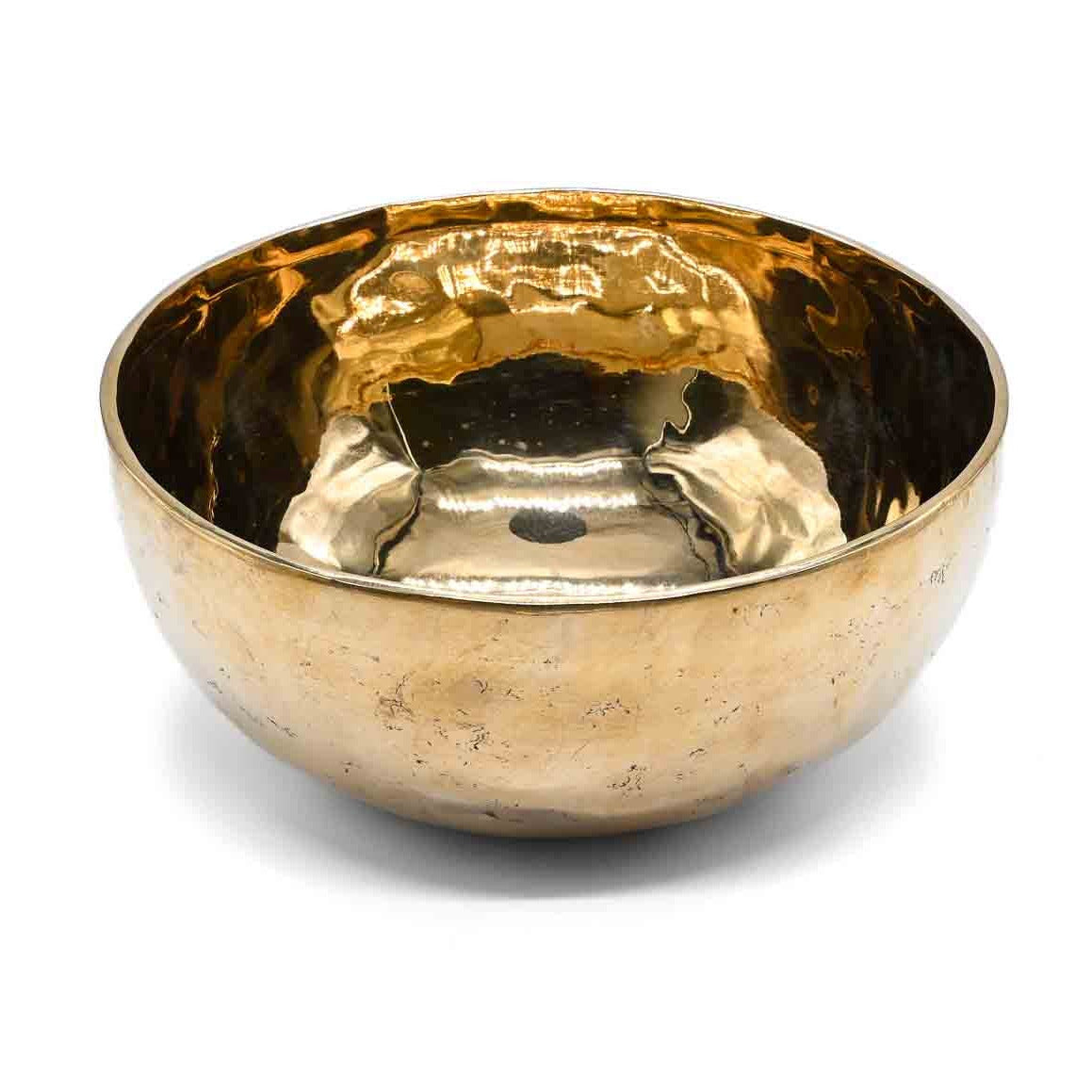 Klangschale goldig/glanz – 21 cm