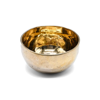 Bol chantant doré/brillant – 10 cm