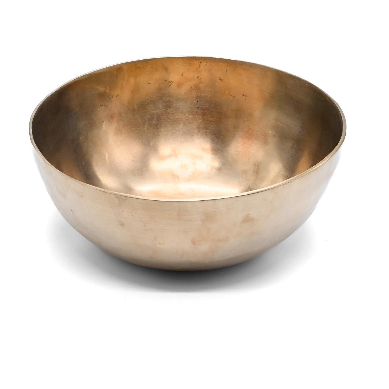Bol chantant doré/mat – 23 cm