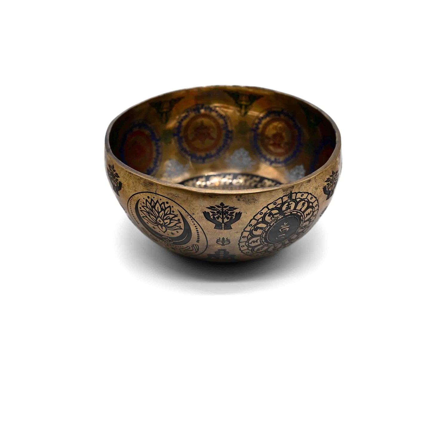 Bol chantant gravure colorée – 18,5 cm