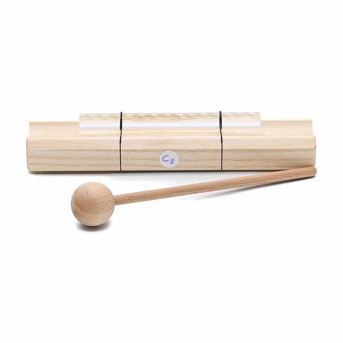 Bâton de cristal C 8e octave 432 Hz