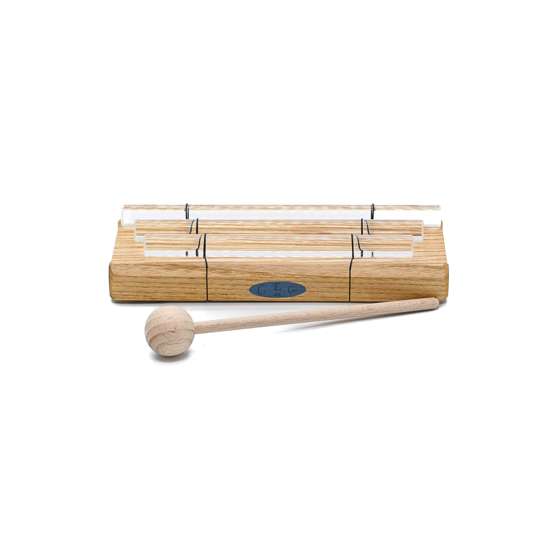 Kristallklangstab Tripel C, E, G – 7. Oktave, 432 Hz