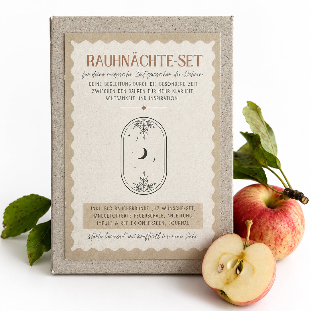 Rauhnächte Set made from apple paper