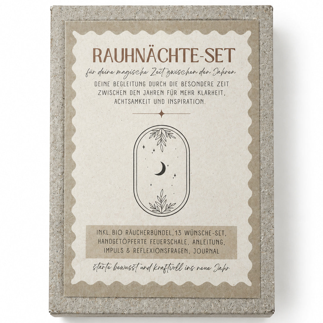 Rauhnächte Set made from apple paper