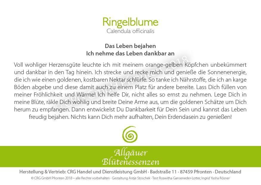 Essence florale d’Allgäu – souci
