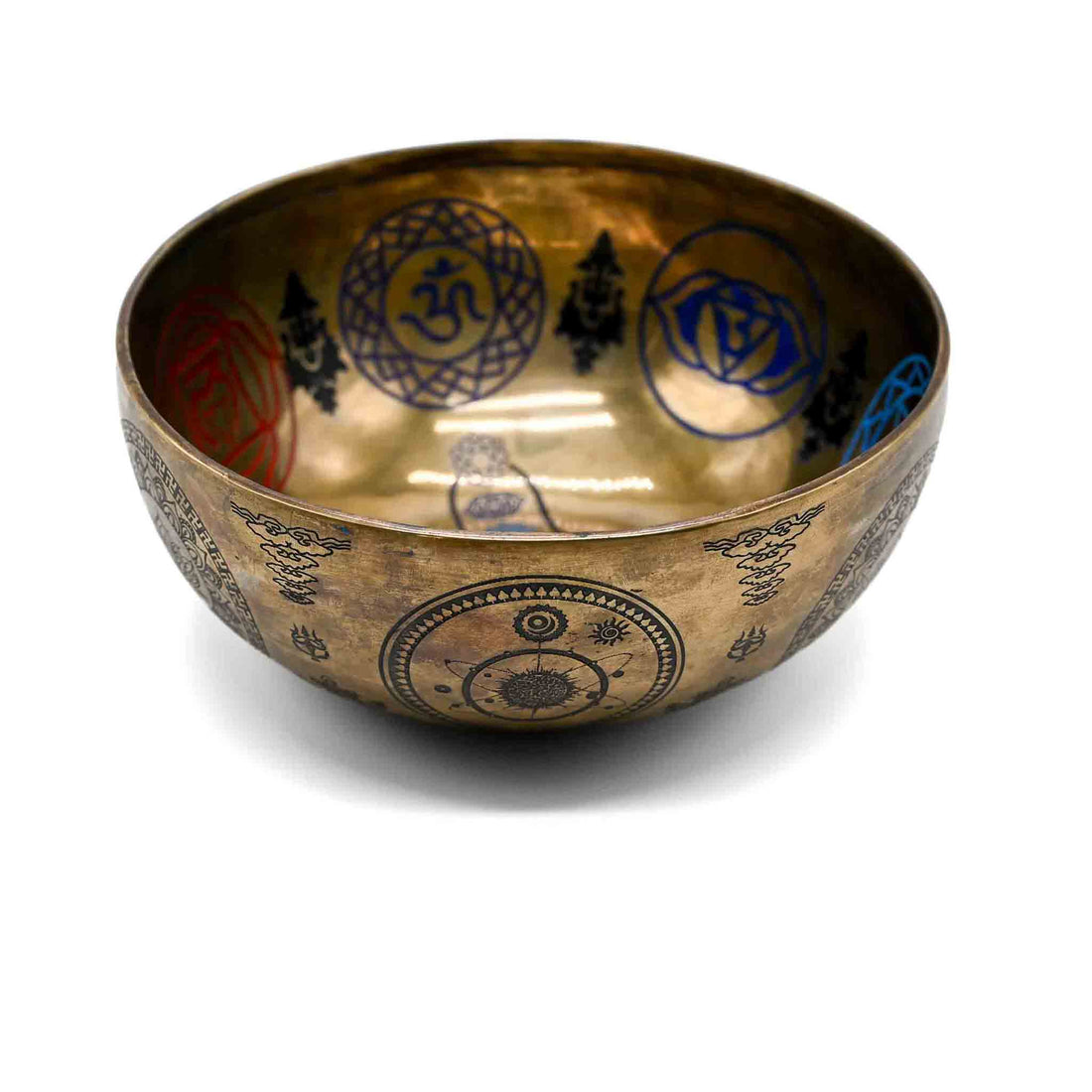 Bol chantant gravure colorée – 24 cm