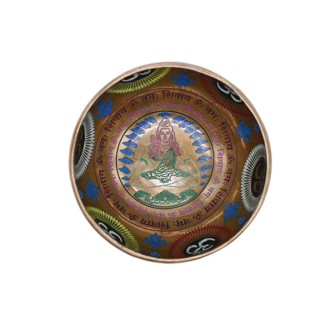 Bol chantant gravure colorée – 16 cm