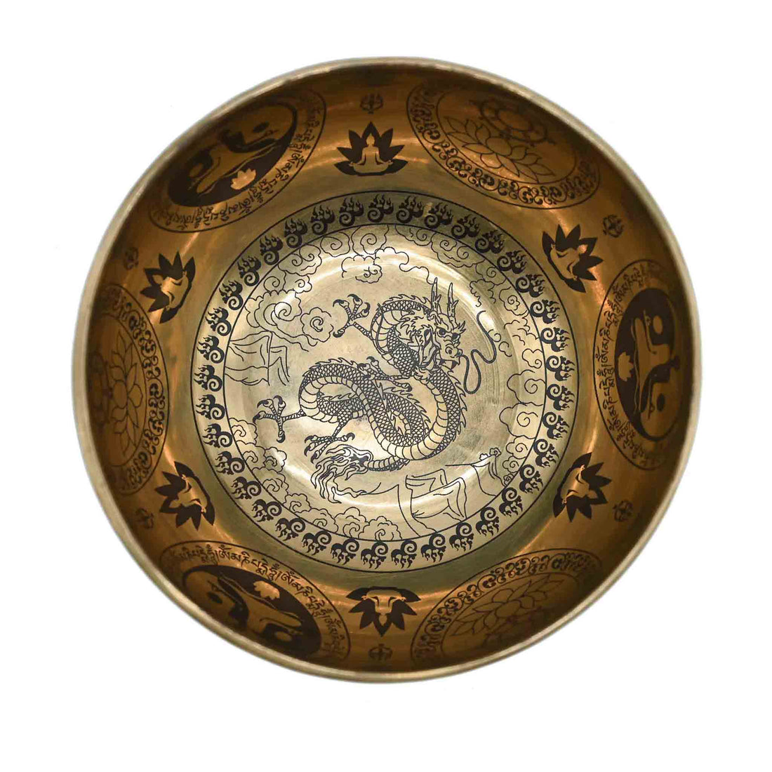 Bol chantant avec belle gravure – 18cm
