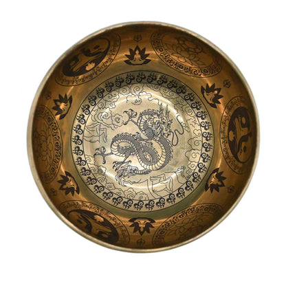 Bol chantant avec belle gravure – 18cm