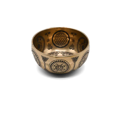 Bol chantant gravé – 12 cm