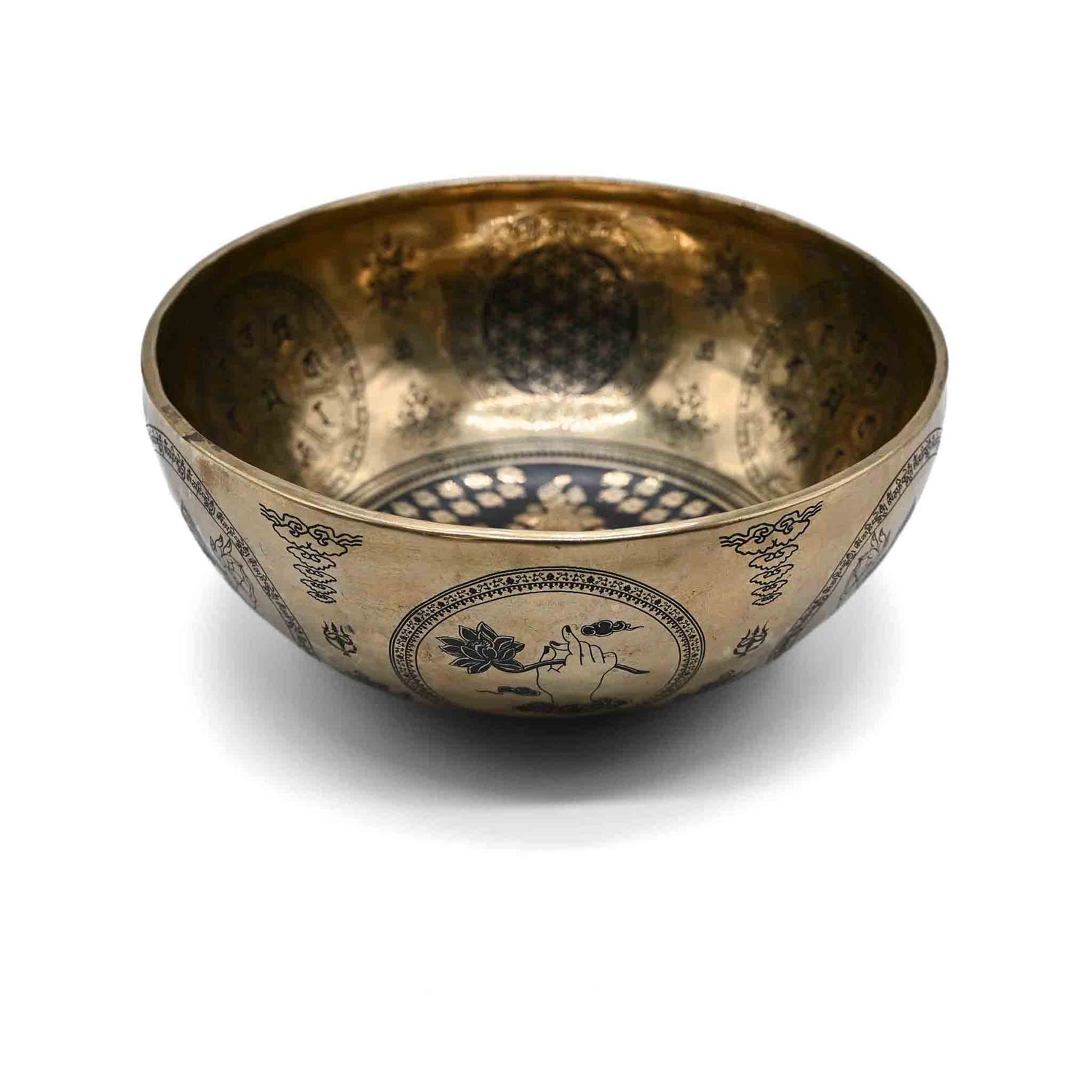 Bol chantant avec gravure Bouddha – 26 cm