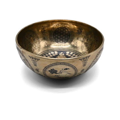 Bol chantant avec gravure Bouddha – 26 cm