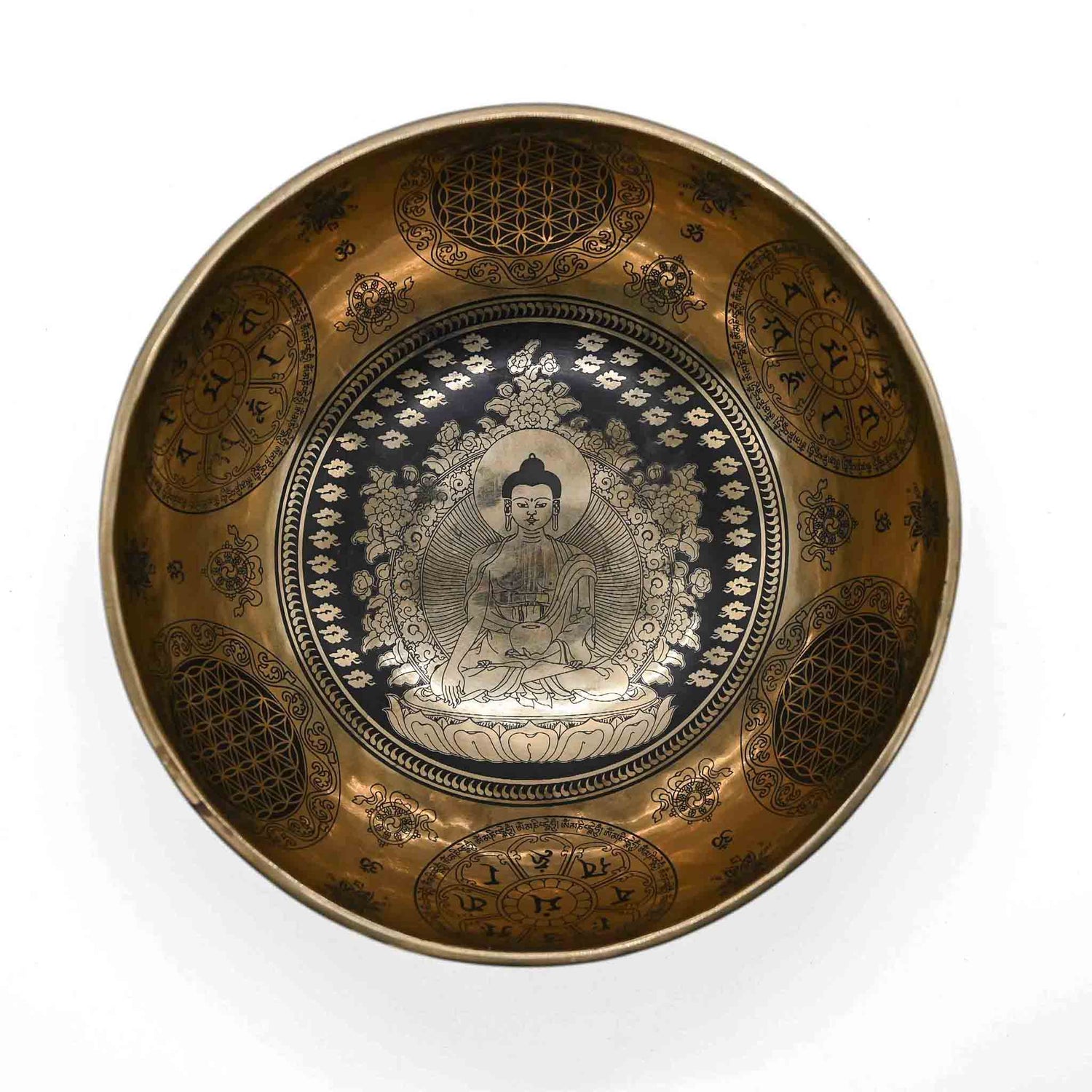 Bol chantant avec gravure Bouddha – 26 cm