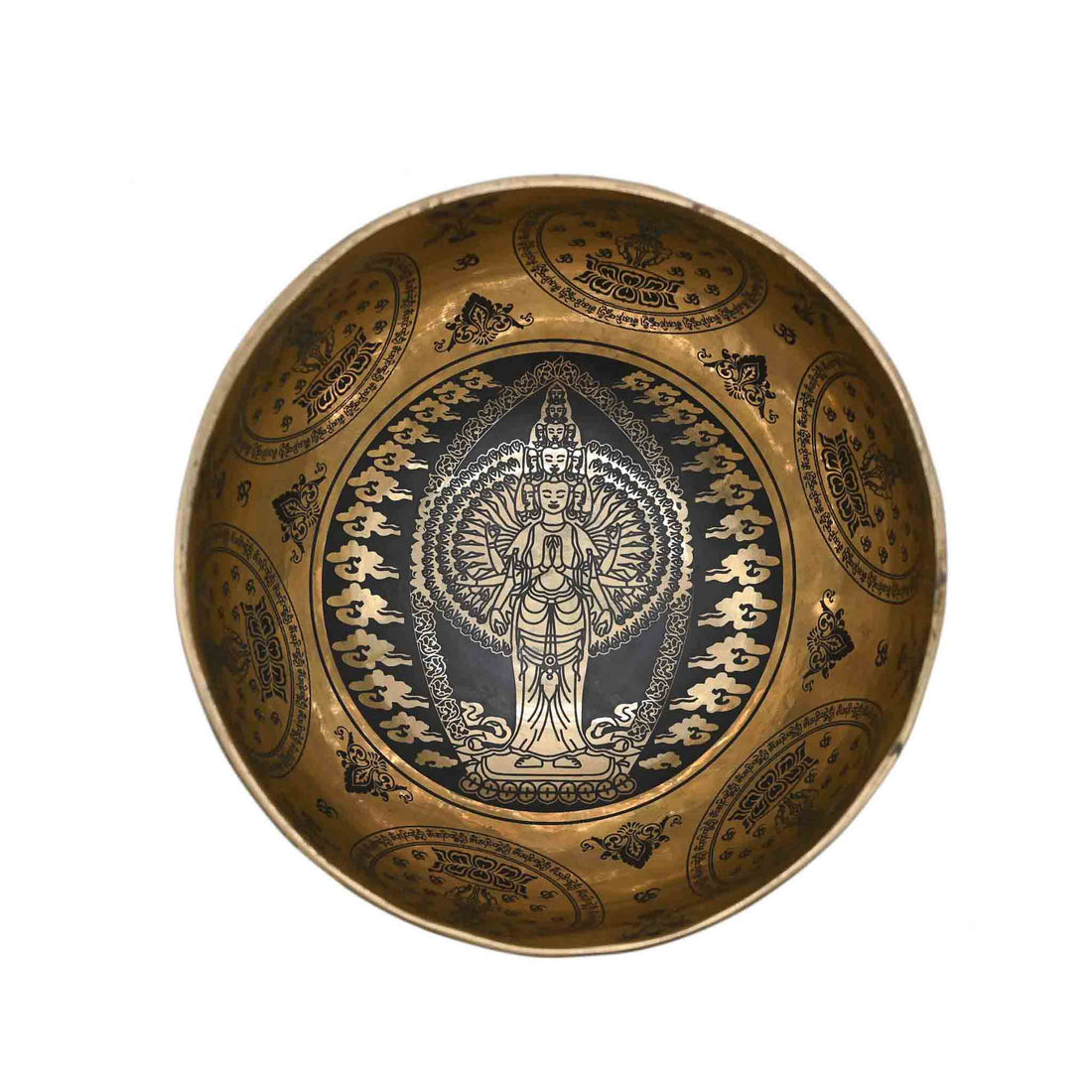 Bol chantant avec gravure Bouddha – 19 cm