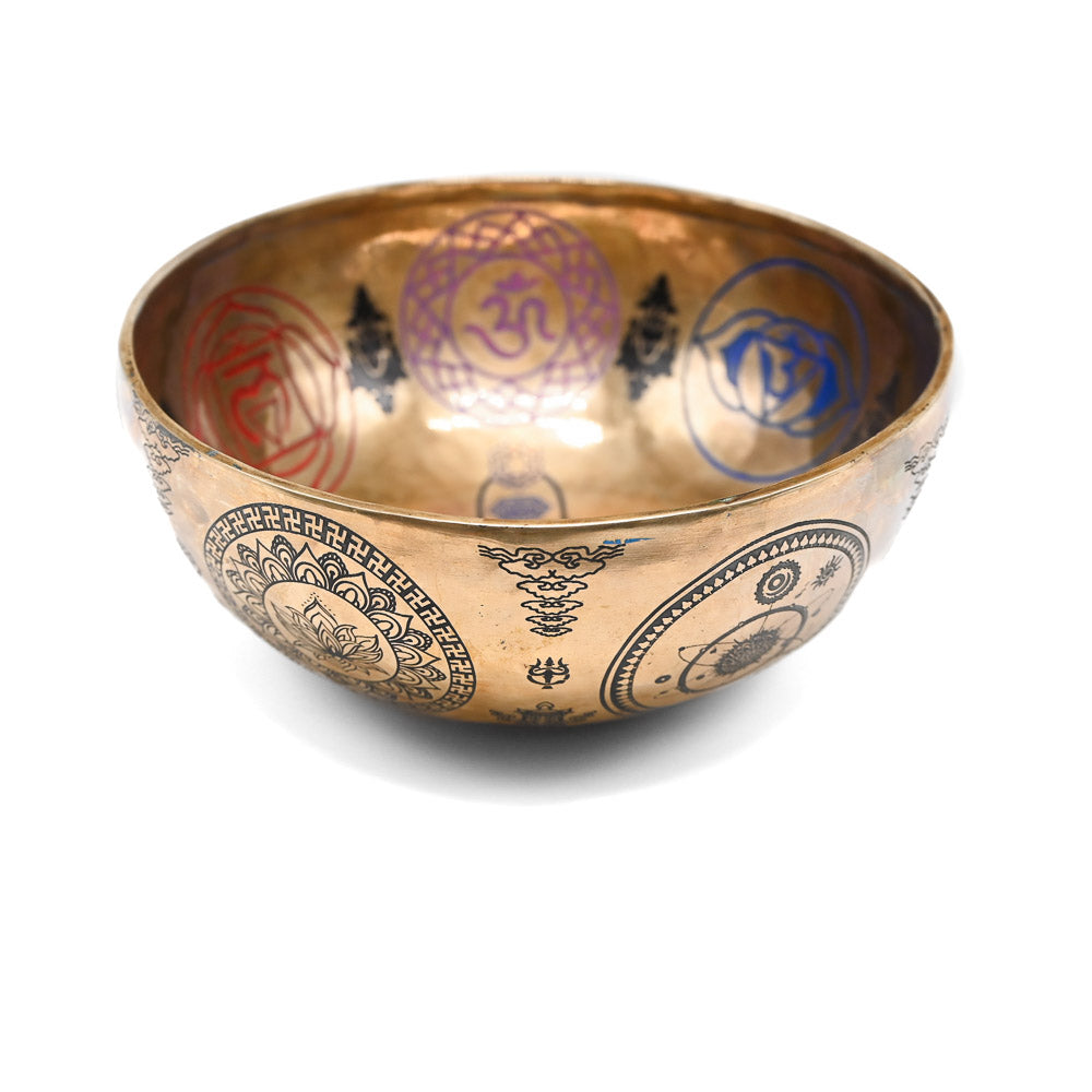 Bol chantant gravé en couleur – 26,5 cm