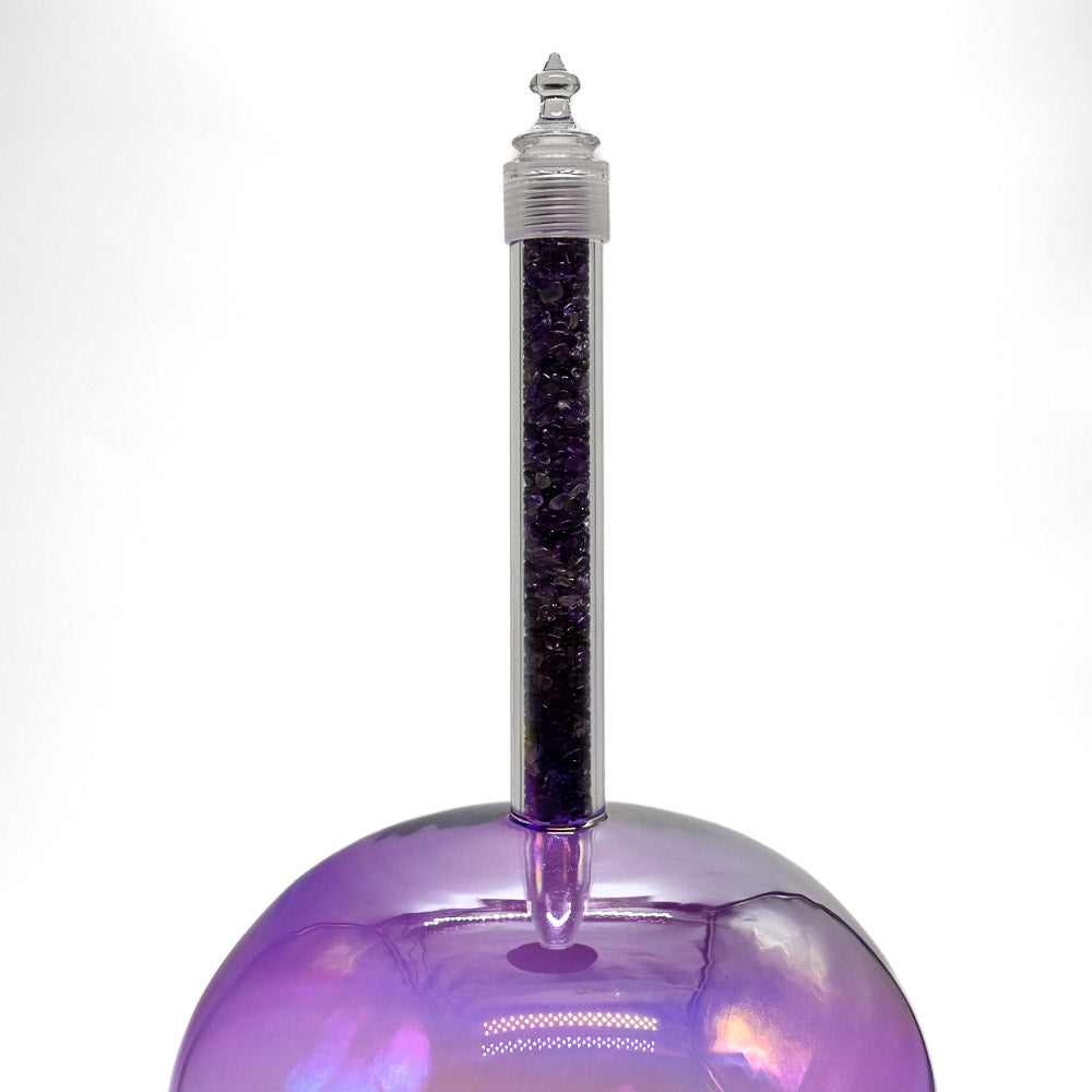 Violet Ray Kristallklangschale Violett Ø 18 cm