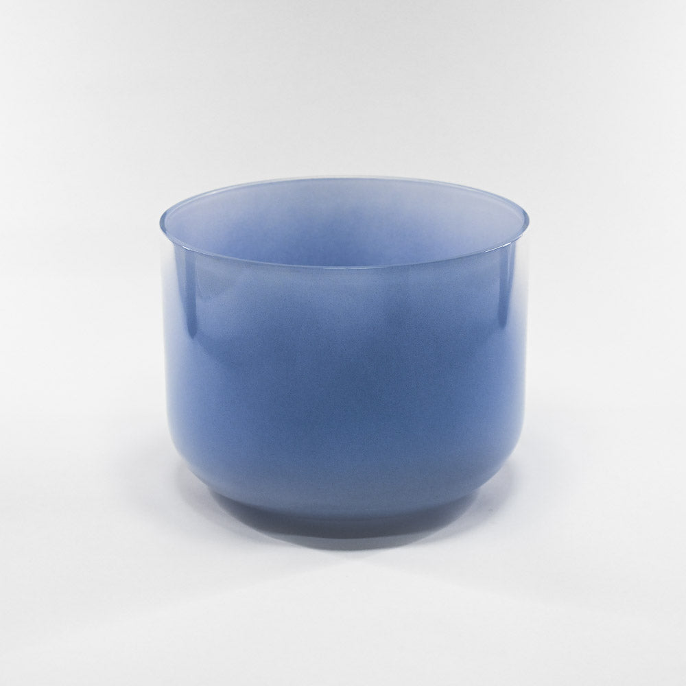Deep Flow Kristallklangschale <br>Azur Licht Ø 28 cm