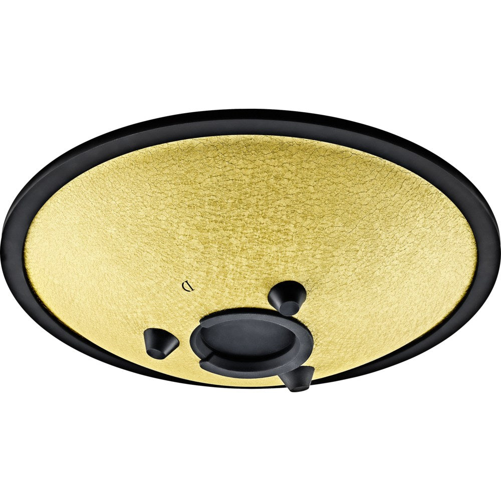 Compact Steel Tongue Drum Gold Unterseite mit Füssen