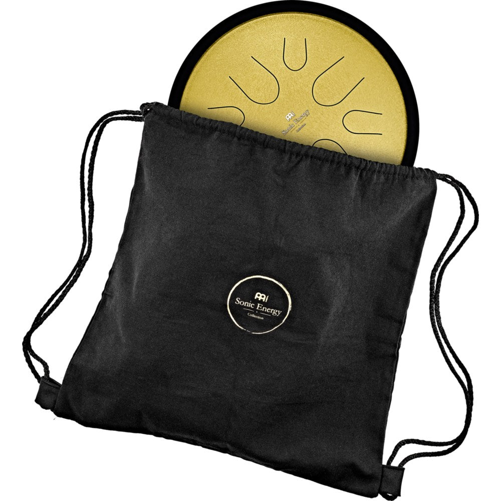 Compact Steel Tongue Drum Gold mit Tragebeutel