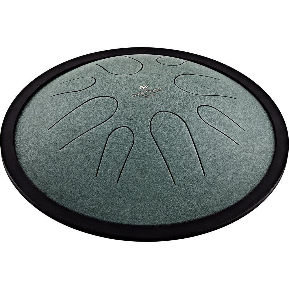 Compact Steel Tongue Drum h-Moll Dunkelgrün
