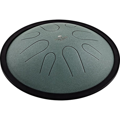 Compact Steel Tongue Drum h-Moll Dunkelgrün