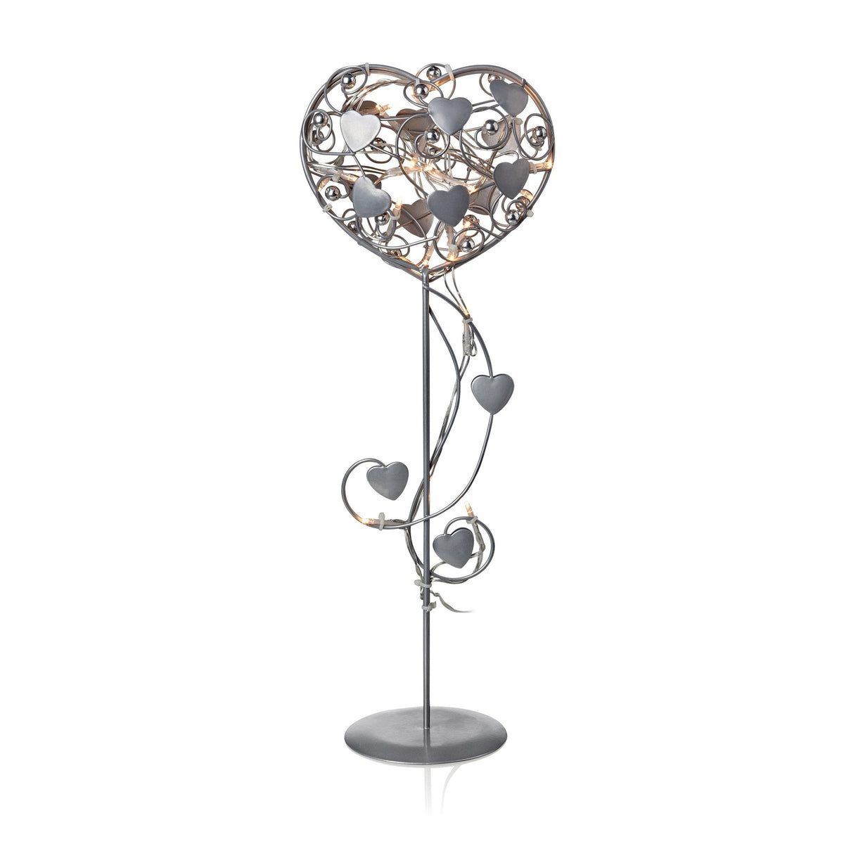 Hagaberg cuore LED argento