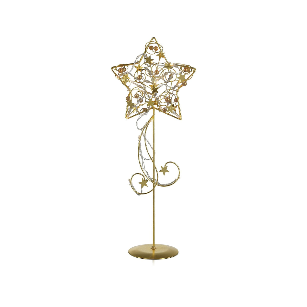 Stella LED in filo Hagaberg oro