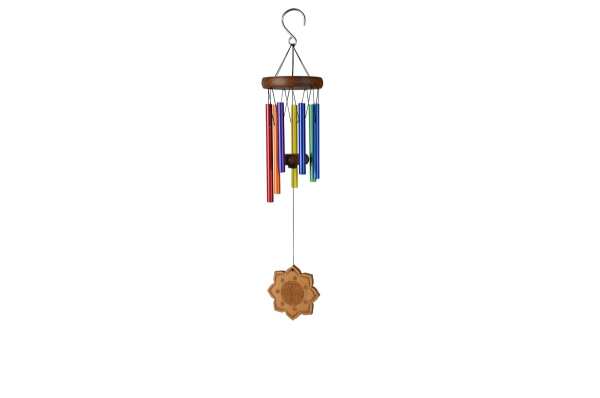 Carillon des chakras coloré