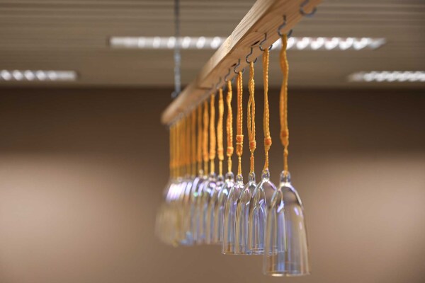 Clochettes en cristal lot de 15 - couleur arc-en-ciel