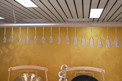 Clochettes en cristal lot de 15 - couleur arc-en-ciel