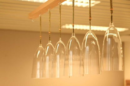 Cloches de cristal, lot de 15