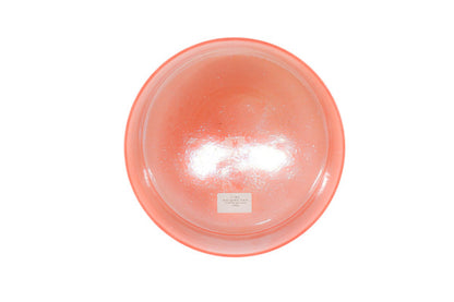Bol chantant en cristal Quartz Rose Aura Lumière Blanche