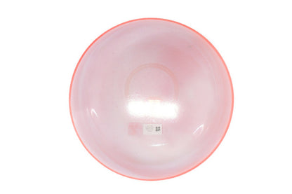 Kristallklangschale Rose Quartz White Ligth Aura Gold